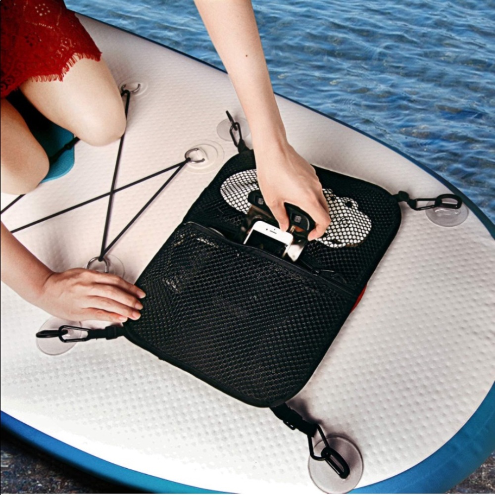 Unigear • NWT Paddleboard Mesh Bag 4pcs D-Ring Patches & Waterproof Phone Case